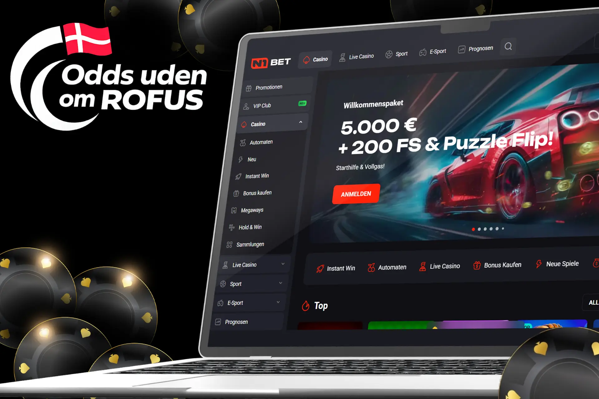 Anmeldelse af den udenlandske bookmaker N1Bet